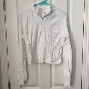 Lululemon It's Rulu Cropped Half Zip